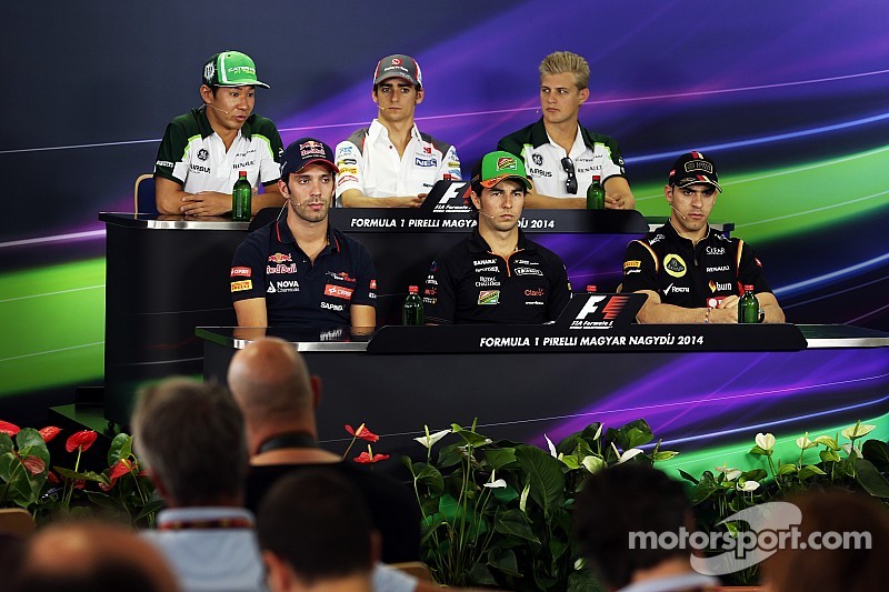 2014 Hungarian Grand Prix Thursday press conference