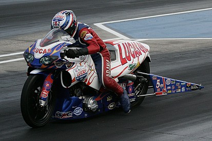 Pro Stock motorcycle rider Hector Arana, Sr., has one goal in mind for Sonoma