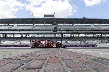 Mazda's road to the Brickyard Grand Prix has been full of twists and turns