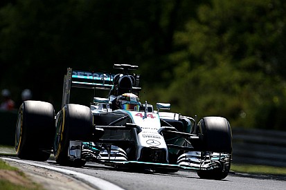 Mercedes kicked off the Hungarian GP weekend at the top of the time sheets