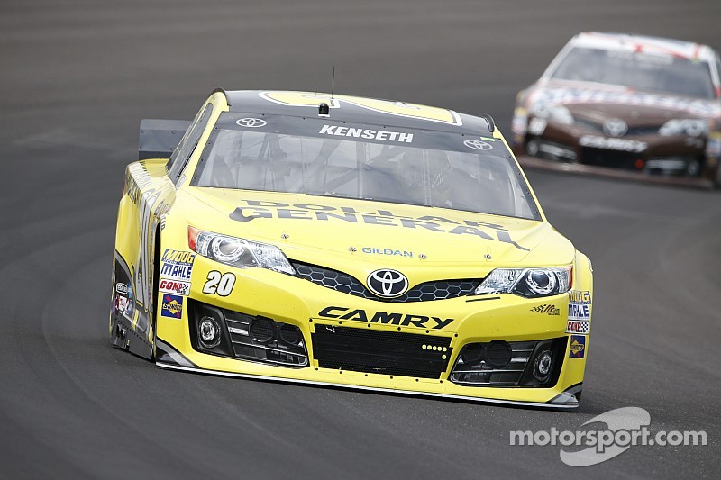 Kenseth encouraged after Sprint Cup practice for the Brickyard 400