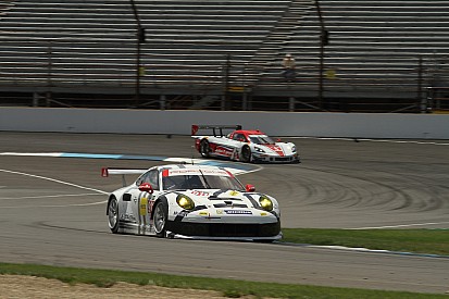 Porsche makes the podium at Brickyard Grand Prix