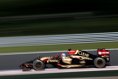 Maldonado’s car stops in Q1 and Grosjean qualify in fifteenth for the Hungarian GP