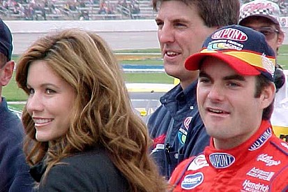 Jeff Gordon, Brooke Gordon, David Letterman, Drew Barrymore. And me.