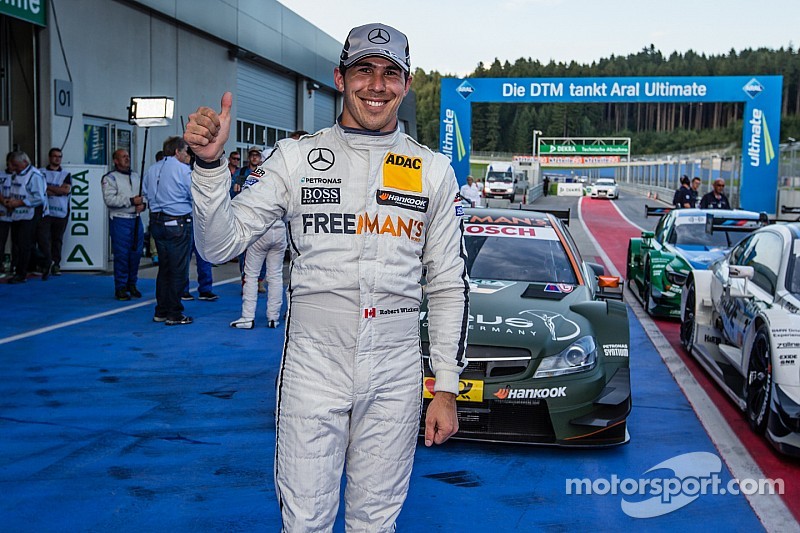 Pole winner Robert Wickens, HWA DTM Mercedes AMG C-Coupé