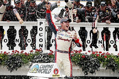 Austin Dillon wins Truck race at Pocono