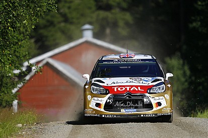 Kris Meeke on course for a podium finish
