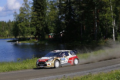 One thousand lakes and a podium for Kris Meeke on Rally Finland