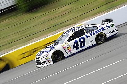 Jimmie Johnson out at Pocono after crash