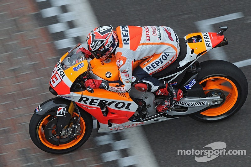 Marquez quickest after first day of practice in Indianapolis