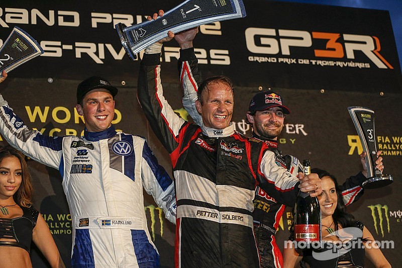 Solberg becomes first double winner in World RX