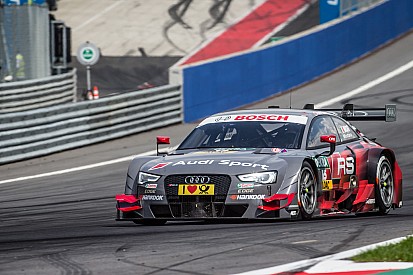 Five Audi RS 5 DTM cars in the top six