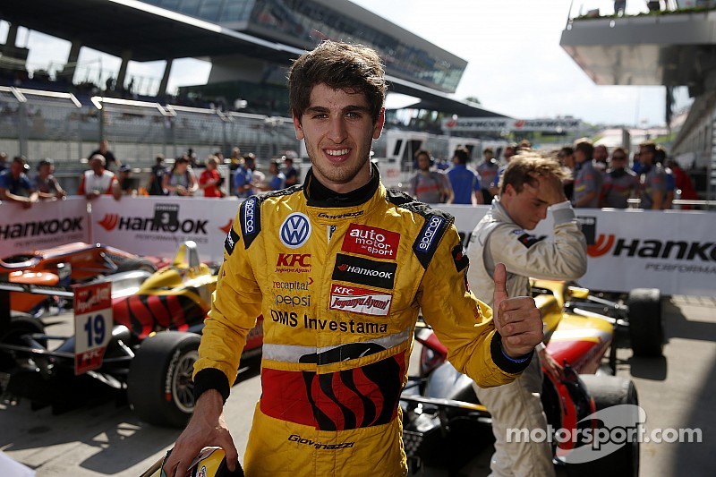 Antonio Giovinazzi wins from Tom Blomqvist