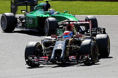 Both Lotus drivers suffered forced retirements from the Belgian GP