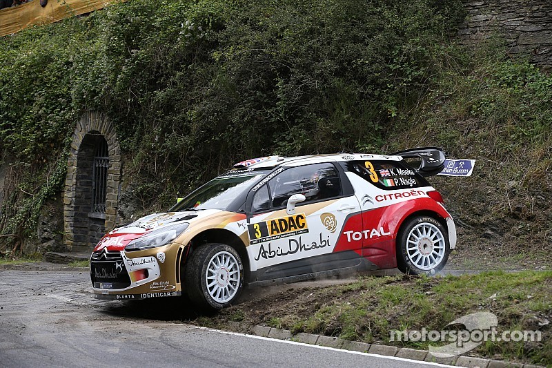 Kris Meeke and Paul Nagle, Citroën DS3 WRC, Citroën Total Abu Dhabi World Rally Team