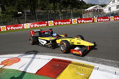 Jolyon Palmer and DAMS cope with the pressure in Belgium