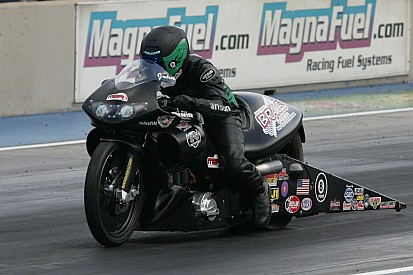 Pro Stock motorcycle rider John Hall hopeful for more Indy magic at 60th annual U.S. Nationals
