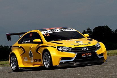 LADA unveils new WTCC car and new sponsor for 2015-2017