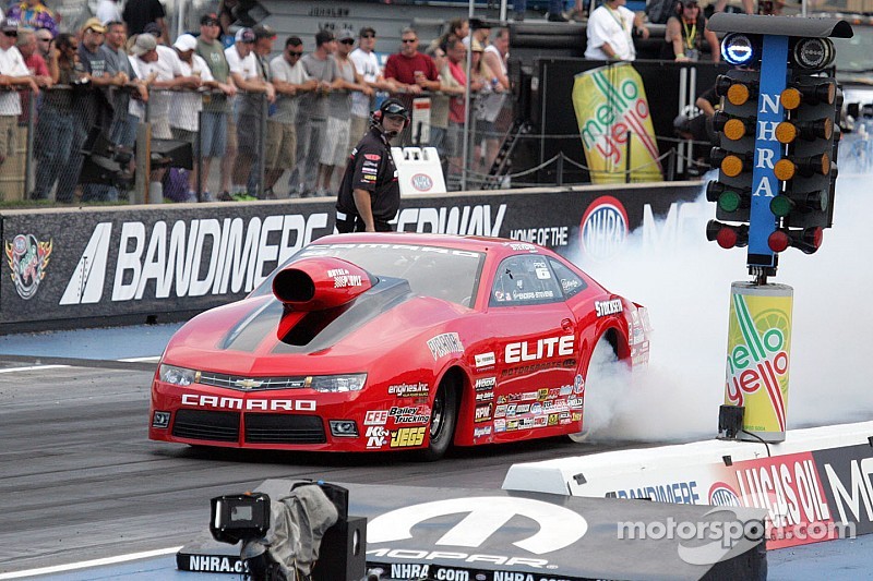 Enders-Stevens all smiles after 'beating' husband in Indy's Q3