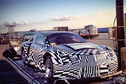 Cadillac GT3 spotted at Chicago airport?