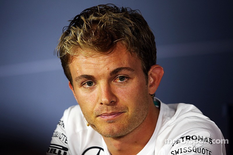 Nico Rosberg, Mercedes AMG F1 in the FIA Press Conference