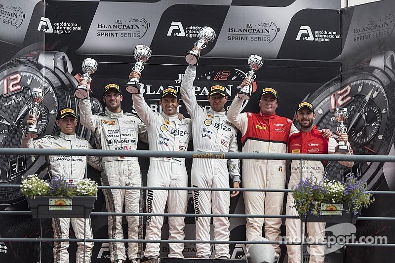 Race winners Hari Proczyk, Jeroen Bleekemolen