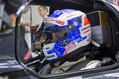 Michael Christensen and Frédéric Makowiecki test the Porsche 919 Hybrid