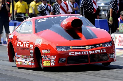 Erica Enders-Stevens ready for the NHRA countdown