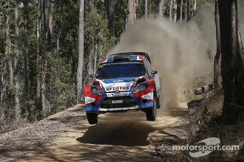 Kubica on course for points at the Rally Australia