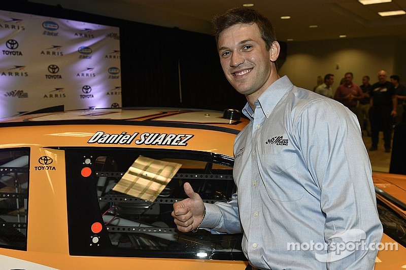 It's showtime for Daniel Suarez