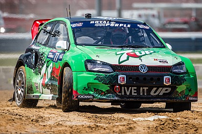 Scott Speed wins first leg of Red Bull Global Rallycross Los Angeles doubleheader