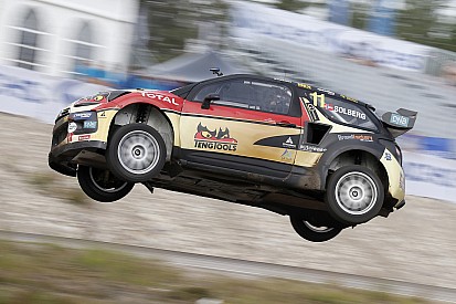 Kristoffersson leads Italy RX as Solberg hits trouble
