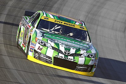 Kyle Busch has been using the 'crash test' approach with his pit crew