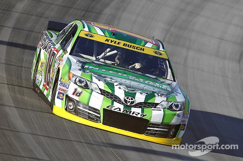 Kyle Busch has been using the 'crash test' approach with his pit crew