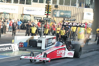 Torrence gains ground but loses position in NHRA Chase