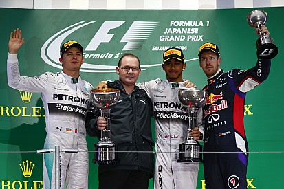 Japanese GP race results: Lewis Hamilton wins in drama