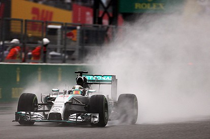 Mercedes scores the team's eighth 1-2 finish of the year