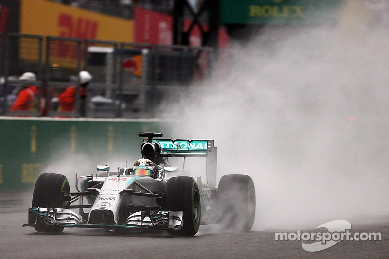 Mercedes scores the team's eighth 1-2 finish of the year