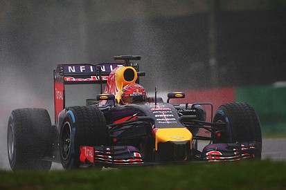 Third and fourth for Red Bull at a wet Suzuka