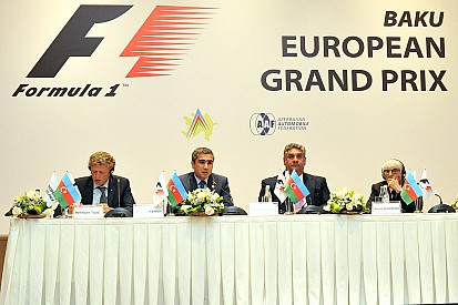 Bernie Ecclestone unveils Azerbaijan GP track layout - photo