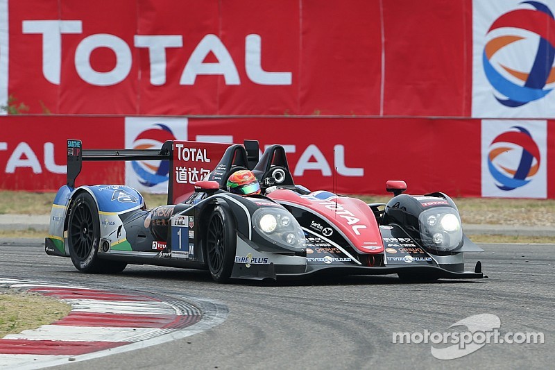 Teams onto the track for the first day of Free Practice sessions of the 2014 3 Hours of Shanghai