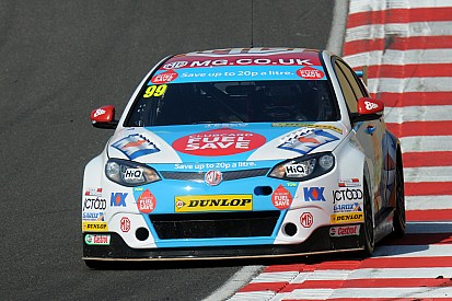 Jason Plato 'storms' to pole at Brands Hatch