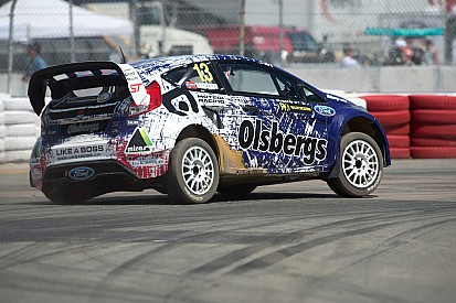 World RX of Turkey win a birthday present for Andreas Bakkerud