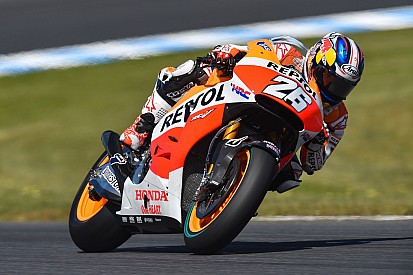 Pedrosa on race record pace in a day of mixed weather at Sepang