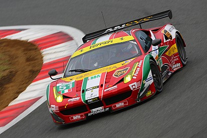 The AF Corse Ferrari 458’s Italia defend the leadership in the “Shanghai 6 Hours”