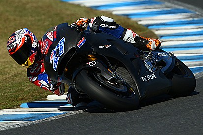 Stoner wraps up intense two day HRC test in Japan