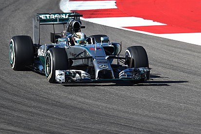United States GP practice 2 results: Mercedes on top once again
