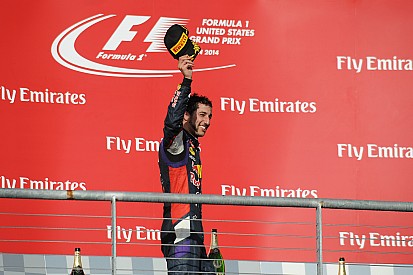 Podium for Ricciardo in USA