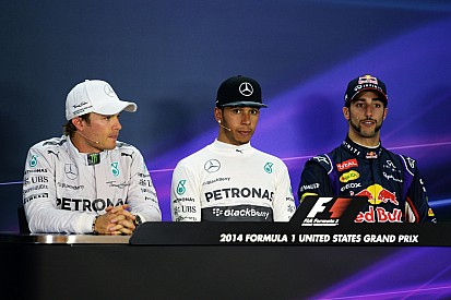 2014 USGP press conference: Rosberg will continue to fight
