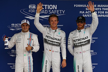 Brazilian GP qualifying results: Rosberg claims pole